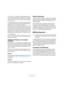 Page 8989
Einrichten des Systems
Direct Sound – Ausgangs- und Eingangsanschlüsse
In der Liste links im Dialog werden die verfügbaren Ein- und Ausgänge 
angezeigt. In vielen Fällen wird nur ein Anschluss pro Liste angezeigt. 
Über die Felder links in der Liste können Sie die einzelnen Anschlüsse 
ein- bzw. ausschalten.
Gegebenenfalls können Sie die Blockgröße der Puffer 
und den Versatz einstellen, indem Sie im Wertefeld dop-
pelklicken und einen neuen Wert eingeben. 
In der Regel sollte es mit den...