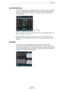 Page 8989
Die Multi ZoneDer Editor
Send-Effekt-Bedienfeld
Für jedes Projekt stehen Ihnen zwei Send-Effekte zur Verfügung. Diese sind nützlich, 
wenn Sie denselben Effekt auf alle Spuren anwenden möchten. So können Sie die 
CPU-Last auf Ihrem Rechner reduzieren. Sie können jeden verfügbaren Effekt als 
Send-Effekt laden. 
Der Amount-Regler bestimmt den Signalanteil, der an den Send-Effekt geleitet wird, 
siehe 
»Send-Effekte« auf Seite 45.
Der Editor
Im Editor können Sie weiterführende Bearbeitungen an Ihren...