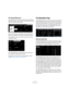 Page 6767
The Multi Zone
The Output Effects tab
You can apply two custom and two fixed output effects to 
the Master channel. These effects are similar to the track 
effects in that they are pre-fader.
The two fixed effects are Maximizer and StereoEnhancer. 
Both are controllable via one fader and a Bypass button.
The “Maximizer” raises the overall volume level without 
clipping the output.
The “StereoEnhancer” spreads the stereo image out to 
give a project a larger sense of space.
For details on each effect...