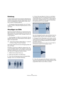 Page 8585
Funktionen für Fortgeschrittene
Einleitung
In diesem Kapitel werden die komplexeren Bearbeitungs-
funktionen beschrieben, die Ihnen Sequel bietet. Sie soll-
ten alle vorangegangenen Kapitel gelesen haben, bevor 
Sie mit diesem Lehrgang beginnen.
ÖDie folgenden Abschnitte beziehen sich auf Tutorial-
Projekte, die Sie im Standard-Projektverzeichnis von Se-
quel finden.
Hinzufügen von Stille
Sie können bestimmte Bereiche von Audio-Events durch 
Stille ersetzen (bzw. stummschalten). So können Sie z. B....