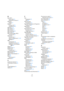 Page 110110
Index
M
Mac OS X
Carte audio94
Équipement minimum9
Marqueur
Calage47
Matériel
À propos de93
Installation de94
Maximizer105
Menu Édition40
Menu Fichier40
Menu Historique81
Menu Projet40
Menu Sequel (Mac OS X)
À propos de40
Métronome
À propos de47
Niveau du Métronome14, 82
Réglages82
MIDI
Configuration99
Équipement minimum93
Installation d’une interface 
MIDI93
Mixage27
Mixage Audio34
Mode Cycle
À propos de47
Mode Entraînement49
Mode Stretch75
Montrer l’Automatisation44
MP334
Muet54
Événements59...