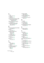 Page 476Instruments VST
476 Index
A
Amount
HALion SE
 458
Arpeggiator
D’cota SE
 426
Assignation des Contrôleurs MIDI
Virtual Guitarist Electric
Edition SE
 355
Attack (Paramètre Enveloppe)
D’cota SE
 437
Automatisation dans Cubase
Groove Agent SE
 400
HALion SE
 464
B
Banque de programmes par défaut
D’cota SE
 410
Banques
D’cota SE
 410
Banques de programmes 
(HALion SE)
À propos
 447
Charger
 449
Barre des contrôleurs
D’cota SE
 428
Bouton C
D’cota SE
 428
Bouton P
D’cota SE
 438
C
Clavier
D’cota SE
 442...