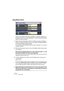 Page 112V-STACK8 – 112 Audio effects
Using Master effects
There are four Master effect slots, available in a separate window or in 
the Master section in the extended Mixer. To select and activate Master 
effects, proceed as follows:
1.Either select the “Extended” mode for the Mixer and show the Master 
section, or pull down the Devices menu and select “VST Master Effects” 
to bring up the Master effect window.
You can also bring up the VST Master Effects window by clicking the “e” button above 
the Master gain...