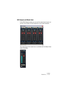 Page 53V-STACKGuided tour 5 – 53
VST Outputs and Master Gain
In the VST Outputs window you can set the output level of each out-
put bus. The number of buses depends on your audio hardware.
The output level of the master bus is controlled with the Master Gain 
fader in the Mixer. 