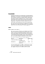 Page 182HALion15 – 182 Beschreibung der Content-CDs
Kompatibilität
Für die XXL-Versionen sind die Anforderungen an Preload-Parameter, 
Arbeitsspeicher und Prozessor am höchsten, während die ECO-Versi-
onen das System insgesamt am wenigsten belasten. Obwohl Klang-
treue, Zahl der Samples und Qualität bei XXL- und ECO-Versionen 
unterschiedlich sind, sind alle Programmversionen voll kompatibel, d. h. 
Sie können ein XXL-Sample jederzeit durch ein ECO-Sample ersetzen. 
Klangcharakter, Ansprechzeit und Funktion...