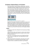 Page 149HALion
Die Sound-Seite 8 – 149
Die Optionen »Keyboard Range« und »Key Switch«
Wenn Sie die Option »Keyboard Range« gewählt haben, werden die 
ausgewählten Samples nur gespielt, wenn die Taste (bzw. eine der Tas-
ten), die Sie über die Range-Regler festgelegt haben, gedrückt wird.
Wenn Sie die Option »Key Switch« gewählt haben, können Sie zwi-
schen unterschiedlichen Samples umschalten, indem Sie eine Taste 
drücken, die Sie über die Range-Regler festgelegt haben. Dies funk-
tioniert jedoch nur, wenn den...