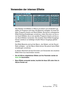 Page 161HALion
Die Sound-Seite 8 – 161
Verwenden der internen Effekte
Das Arbeiten mit Effekten in HALion ist einfach und verständlich ge-
staltet. Im Programm sind dazu drei Bereiche verfügbar: für Insert-Ef-
fekte, Programm-Inserts und Send-Effekte. Sie können umfangreiche 
Effekt-Routing-Einstellungen vornehmen, indem Sie einen von bis zu 
vier Insert-Effekten, bis zu vier seriellen Programm-Inserts und bis zu 
vier Send-Effekten verwenden. Die einzelnen Send-Effekt-Ausgänge 
können wiederum an beliebige...