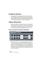 Page 206NUENDO
16 – 206 Leçon 9 : Édition audio
À propos de cette leçon
Cette leçon décrit les procédures d’édition audio de base dans l’Édi-
teur d’Échantillons, ainsi que l’utilisation des fonctions de Traitement. 
Pour une description complète de tous les réglages, options et opéra-
tions disponibles, reportez-vous aux chapitres “L’Éditeur d’Échantillons” 
et “Traitements et fonctions audio” des Fonctions Détaillées.
L’Éditeur d’Échantillons
L’Éditeur d’Échantillons permet d’éditer les sons, en...