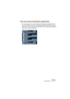 Page 341NUENDO
Automatisation 13 – 341
Ouvrir des sous-pistes d’automatisation supplémentaires
•Si vous cliquez sur le bouton “Ajouter Piste d’Automatisation” (le si-
gne “plus”) dans une sous-piste d’automatisation, le prochain para-
mètre dans la liste “Ajouter un Paramètre” (voir ci-dessous) s’affichera 
dans une sous-piste séparée.  