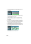 Page 70NUENDO
4 – 70 Enregistrement
•Les événements sont empilés les uns au-dessus les autres, chacun sur une 
couche différente.
Vous pouvez ainsi créé une “prise parfaite” en combinant les meilleu-
res parties des différents tours du cycle :
1.Faites un zoom avant pour travailler plus confortablement avec les 
événements empilés.
Si vous relisez la section enregistrée, vous n’entendrez que celle du 
bas (la dernière). 
2.Pour écouter une autre prise, rendrez muette(s) la ou les dernière(s) 
prise(s) avec...