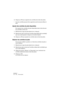 Page 720NUENDO
30 – 720 Personnaliser
4.Cliquez sur OK pour supprimer les contrôles de la liste des pistes.
•Tous les contrôles peuvent être supprimés sauf les boutons Muet et 
Solo.
Ajouter des contrôles de piste disponibles
Pour ajouter des contrôles de piste disponibles dans la liste des pis-
tes, procédez comme suit : 
1.Sélectionnez le type de piste désiré (voir ci-dessus).
2.Sélectionnez dans la liste des Contrôles disponibles le(s) contrôle(s) 
que vous voulez ajouter et cliquez sur le bouton Ajouter....