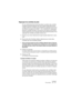 Page 721NUENDO
Personnaliser 30 – 721
Regrouper les contrôles de piste
Si vous redimensionnez la liste des pistes, la position des contrôles 
changera proportionnellement afin que l’espace disponible puisse 
contenir autant de contrôles que possible (en supposant que la fonc-
tion Retour à la Ligne soit cochée – voir ci-dessous). En regroupant 
plusieurs contrôles de piste, vous pouvez vous assurer qu’ils seront 
toujours placés les uns à coté des autres dans la liste des pistes. Pour 
regrouper les contrôles,...