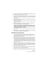 Page 743NUENDO
Raccourcis clavier 31 – 743
2.Cliquez sur le signe plus situé à côté d’un des dossiers pour l’ouvrir et 
voir la liste des sous-dossiers qu’il contient.
3.Ouvrez le sous-dossier désiré en cliquant sur son signe plus, repérez 
l’option dont vous souhaitez désactiver le raccourci clavier assigné, et 
sélectionnez-la.
4.Cliquez dans la colonne “Commande” à côté de l’option pour que son 
statut devienne “Éteint”.
Désormais, il ne sera plus possible d’utiliser tout raccourci clavier assigné à cette...