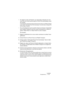 Page 89NUENDO
Enregistrement 4 – 89
•En réglant la valeur de Postroll, vous demandez à Nuendo de conti-
nuer à lire une courte section après un Punch Out automatique, avant 
de s’arrêter.
C’est intéressant uniquement lorsque le Punch Out est activé sur la Palette Transport 
et que l’option “Arrêt après Punch-Out Automatique” est activée dans le dialogue Pré-
férences (page Transport).
•Pour activer/désactiver le pré ou postroll, cliquez sur le bouton correspondant 
dans la palette Transport (à coté de la valeur...