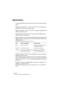 Page 30NUENDO
8 – 30 Radikal Technologies SAC-2K
Spécifications
Le pupitre SAC-2K peut contrôler 32 voies de console (par groupe 
de 8).
•Appuyez sur les boutons “17 à 24" et “25 à 32" pour changer d’un 
groupe de huit voies au prochain groupe.
•Utilisez les boutons “1 à 8" et “9 à 16" pour changer l’assignation des 
faders par pas d’une voie.
•Utilisez le bouton Select au-dessus du fader général (Master) pour 
activer/désactiver les moteurs.
•Appuyez plusieurs fois sur le bouton Mute/Solo (à...