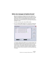 Page 267NUENDO
Travailler avec les messages de Système Exclusif 6 – 267
Édition des messages de Système Exclusif 
Bien que les événements de Système Exclusif soient visibles dans 
l’Éditeur en Liste/Explorateur de Projet, leur contenu global n’y est pas 
affiché (seul le début du message apparaît dans la colonne Commen-
taire). De plus, vous ne pouvez pas éditer l’événement (à part le dé-
placer) comme vous pouvez le faire pour les autres types d’événements 
de l’Éditeur en Liste.
À la place, vous devez utiliser...