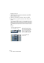 Page 86NUENDO
2 – 86 Traitement et quantification MIDI
Procédez comme ceci :
1.Sélectionnez le ou les conteneur(s) contenant des notes MIDI ré-
parties sur différents canaux.
2.Sélectionnez “Dissoudre les Conteneurs” dans le menu MIDI.
3.Dans le dialogue qui apparaît, sélectionnez l’option “Séparer par 
Canaux”.
Pour chaque canal MIDI utilisé dans le conteneur sélectionné, une nou-
velle piste MIDI est créée, et réglée sur le canal MIDI correspondant. 
Chaque événement est ensuite copié dans le conteneur se...