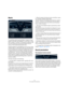 Page 3030
The included VST Instruments
Mystic
The synthesis method used by Mystic is based on three 
parallel comb filters with feedback. A comb filter is a filter 
with a number of “notches” in its frequency response, with 
the notch frequencies harmonically related to the fre-
quency of the fundamental (lowest) notch. 
A typical example of comb filtering occurs if you are using 
a flanger effect or a delay effect with very short delay time. 
As you probably know, raising the feedback (the amount 
of signal...