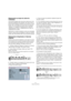 Page 151151
Usage des Symboles
Déplacement au moyen du clavier de 
l’ordinateur
Vous pouvez assignez des raccourcis-clavier pour le dé-
placement graphique des symboles, des notes et des si-
lences dans le dialogue des Raccourcis-Clavier du menu 
Fichier. Ces commandes se trouvent dans la catégorie 
“Déplacer” et s’appellent “Graphiquement à Gauche”, 
“Graphiquement à Droit”, “Graphiquement en Haut” et 
“Graphiquement en Bas”.
Sélectionner un objet et employer une de ces commandes 
revient au même que de les...