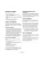 Page 178178
Usage des Maquettes
À propos de ce chapitre
Dans ce chapitre vous apprendrez :
 Ce que sont les maquettes et ce quelles contiennent.
 Comment créer des Maquettes.
 Comment utiliser les Maquettes pour ouvrir des combinaisons 
de Pistes.
 Comment appliquer, charger, sauvegarder et effacer des Ma-
quettes.
 Comment importer et exporter des Maquettes.
 Un exemple dutilisation des Maquettes.
Contexte : les Maquettes
Les Maquettes peuvent être considérées comme des 
“préréglages” contenant les réglages du...