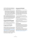 Page 5959
Editor delle Partiture
mendo Play, il passaggio musicale è riprodotto ancora 
come era in origine. Il valore Mostra Quantizzazione in-
fluenza solo l’immagine sullo spartito della registrazione. 
Un’ultima considerazione importante:
Usare il valore Mostra Quantizzazione Pause
Finora, il valore Mostra Quantizzazione è stato usato per le 
note. C’è un valore simile denominato Mostra Quantizza-
zione Pause che si usa per stabilire la pausa più breve vi-
sualizzata. Spesso, questo valore è molto...