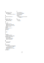 Page 1616
Index
C
Configuration du Projet
dans Réglages de 
Synchronisation du Projet13
D
Défilement Automatique10
E
Exportation stéréo11
Exporter un mixage audio
Exportation stéréo11
M
Mac OS X
Activation du port9
Réglages de la carte audio9
Retrouver les noms des voies9
Sélection du port9
MediaBay
Raccourcis Clavier10
Métronome10
Monitoring9
O
OMF10
P
Plug & Play
Périphériques ASIO8
Préréglages de Connexion VST8
Pupitres de télécommande
Fonctions RAZ9
Intervalle Smart Switch9
Sélection de Banque9
R
Raccourcis...