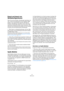 Page 3636
MIDI-Geräte
Export und Import von 
Gerätekonfigurationen
Wenn Sie auf den Schalter »Einstellungen exportieren« kli-
cken, werden die Konfigurationen aller installierten MIDI-
Geräte in eine separate Datei exportiert. Mit Hilfe des 
Schalters »Einstellungen importieren« können Sie die ge-
speicherten Konfigurationsdaten wieder importieren. Dies 
erleichtert die Verwendung eines Geräts mit einem anderen 
Computer oder die Sicherung Ihrer Einstellungen.
ÖBeim Export von Geräteeinstellungen wird eine...