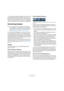 Page 313313
Der Audio-Part-Editor
Im Programmeinstellungen-Dialog finden Sie unter »Be-
arbeitungsoptionen–Audio« die Option »Stummgeschal-
tetes Audio wie gelöschtes behandeln«. Wenn Sie diese 
Option einschalten, werden die von einem stummgeschal-
teten Event überlappten Event-Bereiche wiedergegeben. 
Bearbeitungsvorgänge
Wenn Sie einen Part bearbeiten, bei dem es sich um 
eine virtuelle Kopie handelt (d. h., wenn Sie diesen Part 
vorher kopiert haben, indem Sie ihn mit gedrückter [Alt]-...