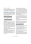 Page 9393
Fades, Crossfades und Hüllkurven
Erstellen von Fades
In Nuendo gibt es zwei Möglichkeiten, Fade-Ins und Fade-
Outs in Audio-Events einzufügen (d. h. Audiomaterial ein- 
bzw. auszublenden): mit den blauen Dreiecken (siehe un-
ten) und über das Effekte-Untermenü (siehe »Erstellen von 
Fades über das Effekte-Untermenü« auf Seite 94).
Erstellen von Fades mit den blauen Dreiecken
Wenn Sie ein Audio-Event auswählen, werden in der obe-
ren linken und rechten Ecke blaue Dreiecke angezeigt. Sie 
können...