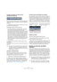 Page 9494
Fades, Crossfades und Hüllkurven
Erzeugen und Anpassen von Fades mit dem 
Auswahlbereich-Werkzeug
Sie können diese Art Fades auch mit dem Auswahlbereich-
Werkzeug erzeugen und bearbeiten. Gehen Sie folgender-
maßen vor:
1.Wählen Sie einen Bereich des Audio-Events mit dem 
Auswahlbereich-Werkzeug aus.
Das Ergebnis hängt von Ihrer Auswahl ab:
 Wenn Sie einen Bereich am Anfang des Events auswählen, 
wird ein Fade-In innerhalb dieses Bereichs erzeugt.
 Wenn Sie einen Bereich des Events auswählen, der das...