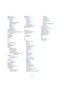 Page 117117
Index
Range tool 103
Recent Projects 26
Recording 71
Audio 24
Cycle 31
External Instruments 58
Level Settings 27
MIDI 43, 46
Modes 31
Stacked 32
Surround 74
Recording levels 16
Reference audio 106
Release Driver when Application is in
Background 17
Rename 35
Repeating 39
Resizing 35
Reverse 42
S
Save
New Project 26
Setting 60
Setting levels 28, 60
Setting Pan 61
Setup
MIDI Devices 56
Surround Inputs 70
Surround Mix 72
Surround Outputs 70
VST connections for external in-
struments 56
SMPTE 95, 100
24...