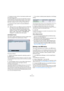Page 1010
MIDI devices
To replace an event, click on it and select another event 
from the pop-up menu.
For example, a MIDI device may require that a Bank Select message is 
sent first, followed by a Program Change message, in which case you 
would need to replace the default Program Change message with a 
Bank Select message and add a new Program Change after that.
To remove an event, select it and press [Delete] or 
[Backspace].
Add Multiple Presets
This opens a dialog, allowing you to set up a range of pre-...