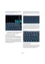 Page 157157
Control Room
The different Control Room Mixer panels are handled in 
the same way as the Project Mixer panels, see “Configu-
ring the mixer” on page 126.
Control Room inserts and meters
When the Control Room Mixer displays the Extended 
View, the meters become visible. These meters look and 
function the same way as the ones in the Project Mixer.
Pressing the small meter icon at the center right side of 
the mixer will change the view to display inserts. Alterna-
tively, these can also be displayed...