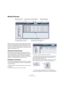 Page 429429
The Project Browser
Window Overview
While the Project window and the editors display events 
and other data graphically, the Project Browser window 
provides a list based representation of the project. This al-
lows you to view and edit all events on all tracks by using 
regular value editing in a list.
Opening the Project Browser
You open the Project Browser by selecting “Browser” 
from the Project menu. The Browser window can be open 
while you are working in other windows; any changes 
made in the...