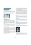 Page 7676
Recording
5.To turn off the lane display mode for the track, click the 
Lane Display Type button in the track list and select “Lanes 
Off”.
If the button is hidden, you can bring it to view in the Track Controls Set-
tings dialog – see “Customizing track controls” on page 507.
The Lane Display Type button.
Recording with effects
Normally you record the audio signals “dry” and add ef-
fects non-destructively during playback as described in 
the chapter “Audio effects” on page 168. However, Nu-
endo...