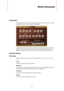 Page 211211
World Instruments 
Introduction
The World Instruments deliver a great variety of ethnic instruments which can either 
be played manually or use the integrated arpeggiator.
On the Sound page, the instruments can be fine-tuned with filter and amp settings. In 
addition, you can use the built-in micro-tuning functionality, which allows you to 
decrease the pitch of each key by a quarter note, to realize typical oriental scales.
The Filter Section
Filter Shape
The filter shapes are the same as on the...