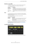 Page 731731
Édition des zones dans l’éditeur SoundLa section Sample Oscillator
Modulation en anneau (RING)
La modulation en anneau additionne et soustrait les fréquences de deux signaux.
•Pour activer la modulation en anneau, cliquez sur le bouton On/Off.
Voici les paramètres disponibles :
Noise
Le paramètre Noise génère des sons qui ne possèdent pas de hauteur spécifique. 
Outre les bruits blancs et roses classiques, vous pouvez choisir des bruits blancs et 
roses filtrés par passe-bande.
•Pour activer le...