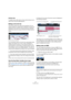 Page 192192
The MIDI editors
Deleting notes
To delete notes, either click on them with the Erase tool or 
select them and press [Backspace].
Editing on the info line
The info line shows the values and properties of the se-
lected event(s). If a single event is selected, its values are 
displayed on the info line. If several events are selected, 
the info line shows the values of the first of these events in 
yellow.
Several events are selected.
You can edit the values on the info line using regular value...