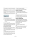 Page 270270
Key commands
6.When you have found and selected the desired item, 
click in the “Type in Key” field and enter a new key com-
mand.
You can choose any single key or a combination of one or several modifier 
keys ([Alt]/[Option], [Ctrl]/[Command], [Shift]) plus any key. Just press the 
keys you want to use.
7.If the key command you entered is already assigned to 
another item or function, this is displayed below the “Type 
in Key” field. 
You can either ignore this and proceed to assign the key command...