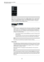 Page 647MIDI realtime parameters and effects
The Inspector sections
647
NOTE
If you want to compare the result of your modifier settings with the “unprocessed” 
MIDI, you can use the Bypass button in the MIDI Modifiers section. When this is 
activated, the MIDI Modifiers settings will be temporarily disabled. A bypassed 
section is indicated by a yellow Bypass button.
Transpose
This allows you to transpose all notes on the track in semitones. The available 
range is -127 to +127 semitones, but remember that the...