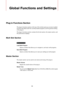 Page 169169
Global Functions and Settings
Plug-in Functions Section
The plug-in functions section at the top of the window gives you access to global 
functions that affect both the currently loaded programs, and the general working 
of the plug-in.
The plug-in functions section contains the kit slot section, the master section, and 
the
 performance displays.
Multi Slot Section
Load Multi-Program
Opens a window that allows you to navigate to, and load, multi-programs.
Save Multi-Program Opens a window that...