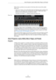 Page 1212
Introduction About Programs, Layers, Multis, Macro Pages, and Presets
HALion Sonic provides two view options: the full-size editor view and the smaller 
player view.
•Click the “p” button in the small toolbar below the Steinberg logo to switch to the 
player view. In the player view, only the plug-in functions, trigger pads, Quick 
Controls, and the performance controllers are visible.
The button now reads “e” – clicking it restores the editor view.
Player view
Integrated in HALion Sonic is the...