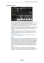 Page 282282
BearbeitungBearbeiten von Drum- und Loop-Layern
Die Amplifier-Unterseite
Auf der Amplifier-Unterseite haben Sie Zugang zu den Pegel- und Pan-Parametern 
der Drum-, Instrumente- oder Loop-Slices. Zusätzlich lässt sich der 
Wiedergabemodus »One Shot« (einmalig) oder »Reverse« (rückwärts) aktivieren. Mit 
dem Level-Regler stellen Sie die Lautstärke des Klangs ein. Mit dem Pan-Regler 
bestimmen Sie die Position des Klangs im Stereopanorama.
Zusätzlich lässt sich die Panoramaposition mit jedem...
