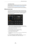 Page 8282
EditingEditing Instrument Layers
Loop FlexPhraser Variations
By activating Random and by adjusting the parameters Tempo, Tempo Scale, Swing, 
Gate Scale, Quantize, Amount, Start and Length, you can create up to eight variations. 
For further information, see 
“Working with FlexPhraser Variations” on page 73.
ÖThe parameters Loop, Sync, Hold, Trigger Mode, Restart Mode, Key Follow and 
Center Key are not part of the variations. You set them up only once per FlexPhraser.
Editing Instrument Layers
For...