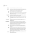 Page 472472GLOSSARY
latencyThe sum of all the delays in an end-to-end connection.
layeringThe process of dividing complex software up into several layers, each of 
which performs a specific task. Layering allows faster and easier software 
development and is often used in public, open software.
LCDLiquid Crystal Display. A low cost display technology. 
LLCLogical Link Control. A data link protocol for LANs that is part of the IEEE 
802.2 standard and common to all LAN standards for OSI model data 
link, level...