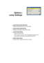Page 32Options |  
Lamp Settings
Lamp Hours Used (Normal)
Display the projection time of normal mode.
Lamp Hours Used (ECO)
Display the projection time of ECO mode.
Lamp Power Mode
Normal: Normal mode.
ECO: Use this function to dim the projector lamp which will 
lower power consumption and extend the lamp life.
Clear Lamp Hours
Choose “Yes” to reset the lamp hour counter.  
User Controls  