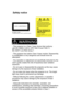 Page 53Appendices- This projector is a Class 1 laser device that conforms
with IEC 60825-1:2014, CFR 1040.10 and 1040.11,
IEC 62471 Low Risk Group 1
- This projector has built-in Class 4 laser module. Disassembly  
or modification is very dangerous and should never be  
attempted.
- Any operation or adjustment not specifically instructed by the  
user’s guide creates the risk of hazardous laser radiation  
exposure.
- Do not open or disassemble the projector as this may cause  
damage by the exposure of laser...