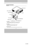 Page 12
Interactive Projector                 
-12- 
Part Names and Function: 
Main Unit 
1. 
Zo om Ring 
Use
 the Z oom Ring to ad just the size of  the projected im age. 
Rotate the Zoom Ring un til the image is the desired s ize. 
2.
 Foc us Ring 
Use
 the  Focus Ring to  focus the projector  image. 
Ro tate the Focus Ring un til the image is clear. 
3.
  Front  IR re ceiver 
Wh
en  using the  remote control, point the remote  cont rol at this sens or. 
Speaker
Outlet
ventilation
         
cover( bottom)...
