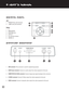 Page 11xUser’s Manual
Control Panel
L
LE
ED
D
1.  POWER (Power LED indicator)
2. LAMP (Lamp LED indicator)
B Bu
ut
tt
to
on
n
1.
2. MENU\ENTER
3. KEYSTONE (v/u)
4. AUTO (t)
5.  Four direction buttons
6. SOURCE (s)
Interface Connector
1.U US
SB
B 
 c
co
on
nn
ne
ec
ct
to
or
r:
:
This connector is used for engineering purpose.
2. A AU
UD
DI
IO
O 
 i
in
np
pu
ut
t 
 c
co
on
nn
ne
ec
ct
to
or
r:
:
Connect an audio output from video equipment to this jack.
3. C CO
OM
MP
PU
UT
TE
ER
R 
 I
IN
N 
 (
(D
D-
-S
SU
UB
B)
)...