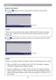 Page 4441
Before Use 
Projector Auto Search.
		Click the  (Projector search), located projector will show on the network 
correctly. 
(Graph2)
		 Click  (search again), the projector which is well connected with a PC will be 
shown. 
(Graph3)
NOTE
When the security warning window appears while Network Control is execut\
ing, 
please select "Unblock" to decontrol area network linking against from S\
ystem 
Administer.


NOTE
If there is no projector found on the display window, the following maybe the...